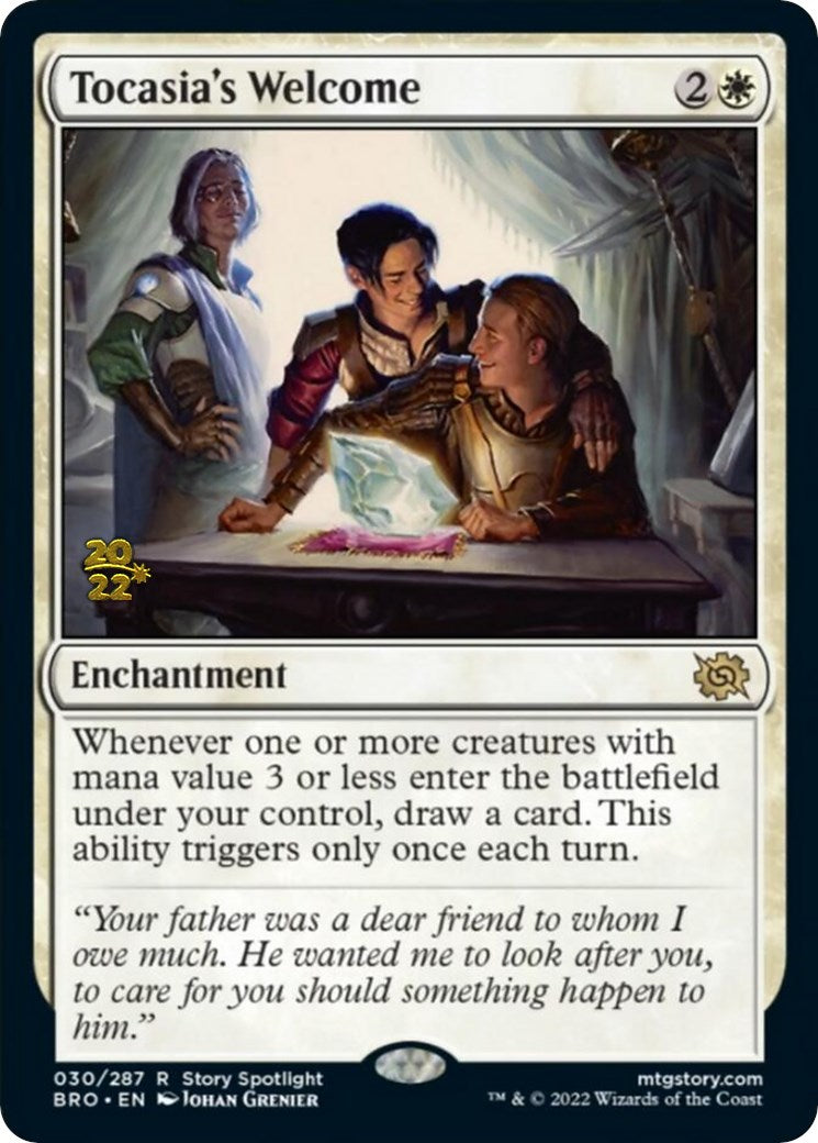 Tocasia's Welcome [The Brothers' War Prerelease Promos] | Pegasus Games WI