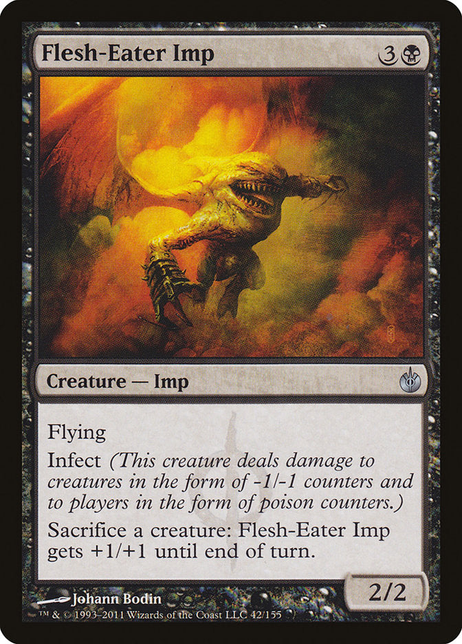 Flesh-Eater Imp [Mirrodin Besieged] | Pegasus Games WI