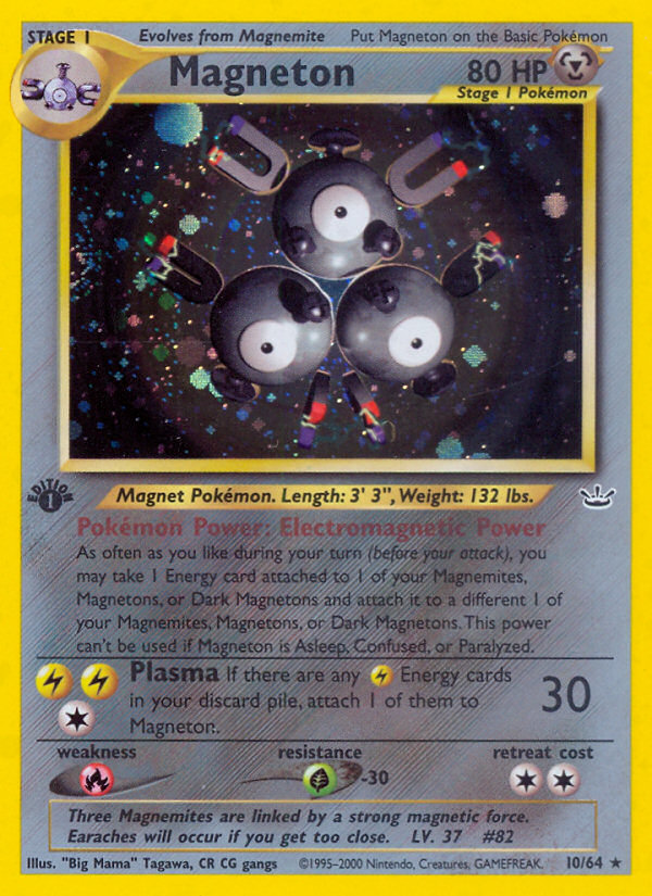 Magneton (10/64) [Neo Revelation 1st Edition] | Pegasus Games WI