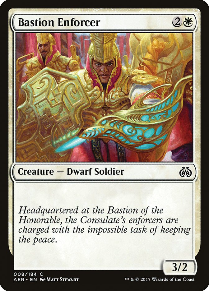 Bastion Enforcer [Aether Revolt] | Pegasus Games WI