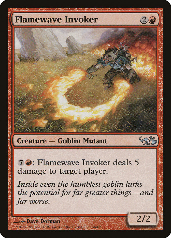 Flamewave Invoker [Duel Decks: Elves vs. Goblins] | Pegasus Games WI