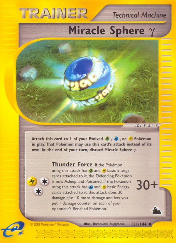 Miracle Sphere Gamma (131/144) [Skyridge] | Pegasus Games WI