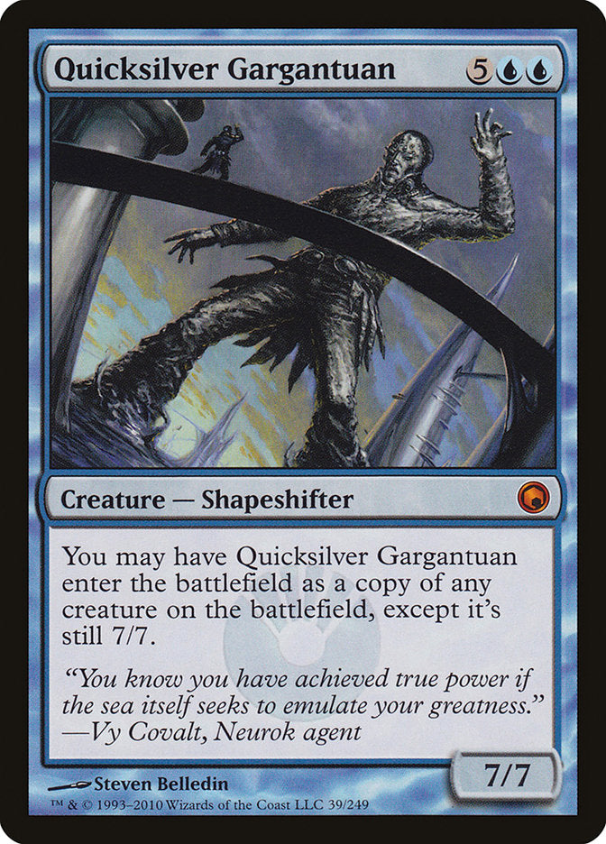Quicksilver Gargantuan [Scars of Mirrodin] | Pegasus Games WI