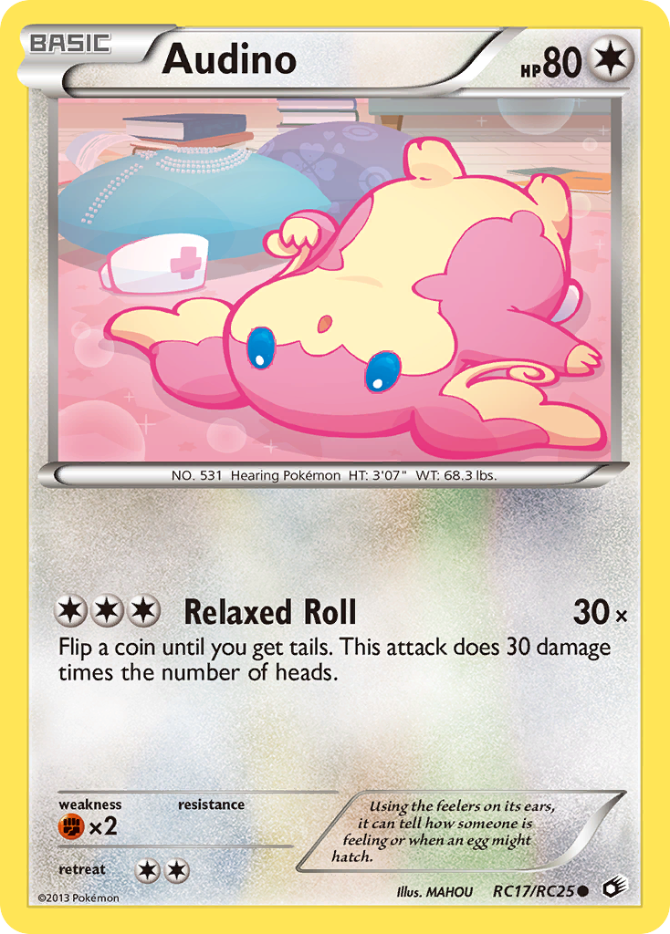 Audino (RC17/RC25) [Black & White: Legendary Treasures] | Pegasus Games WI