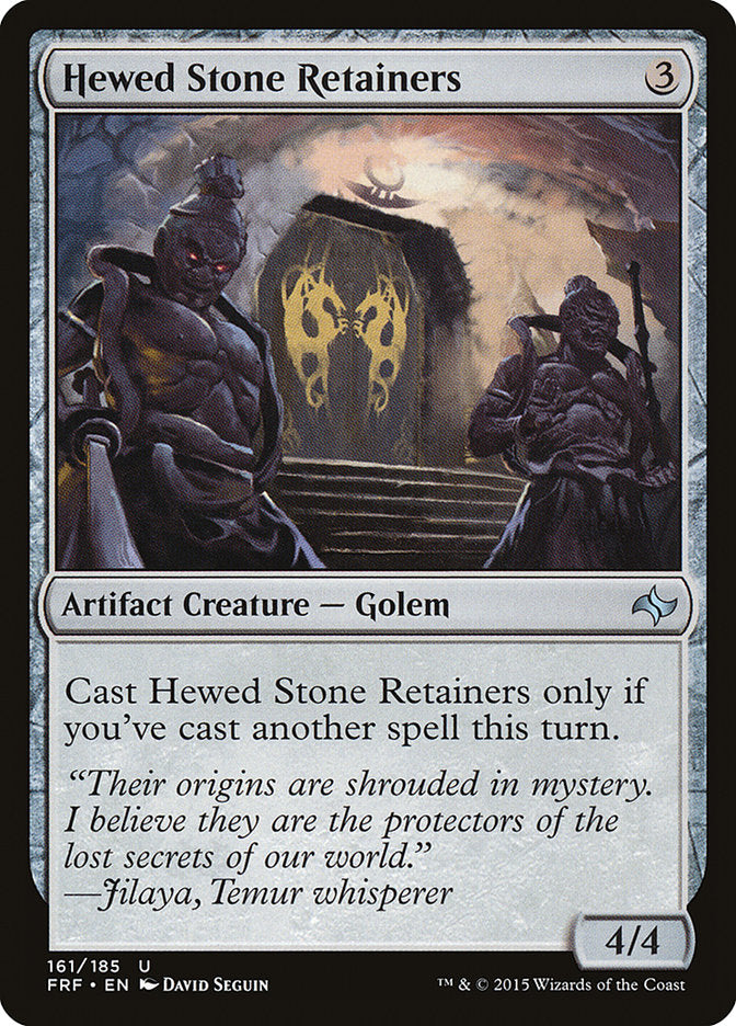 Hewed Stone Retainers [Fate Reforged] | Pegasus Games WI