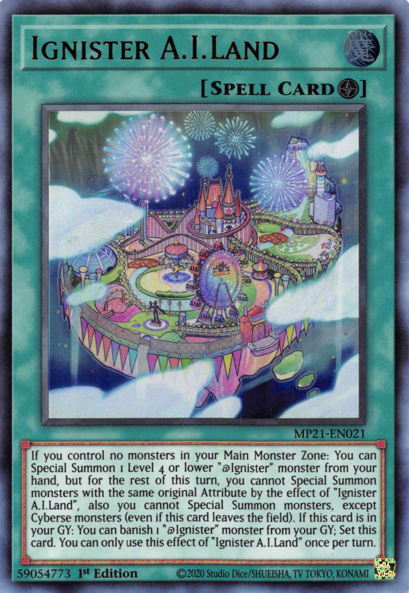 Ignister A.I.Land [MP21-EN021] Ultra Rare | Pegasus Games WI