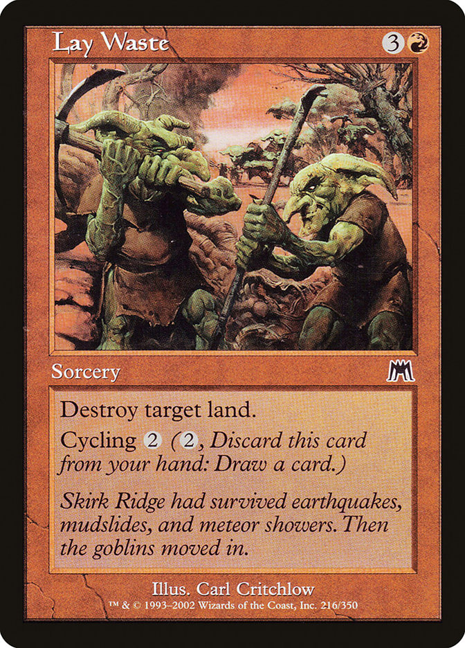 Lay Waste [Onslaught] | Pegasus Games WI