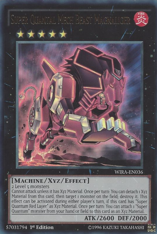 Super Quantal Mech Beast Magnaliger [WIRA-EN036] Ultra Rare | Pegasus Games WI