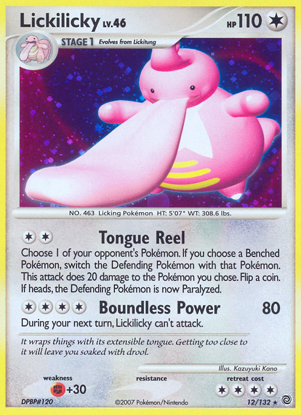 Lickilicky (12/132) [Diamond & Pearl: Secret Wonders] | Pegasus Games WI