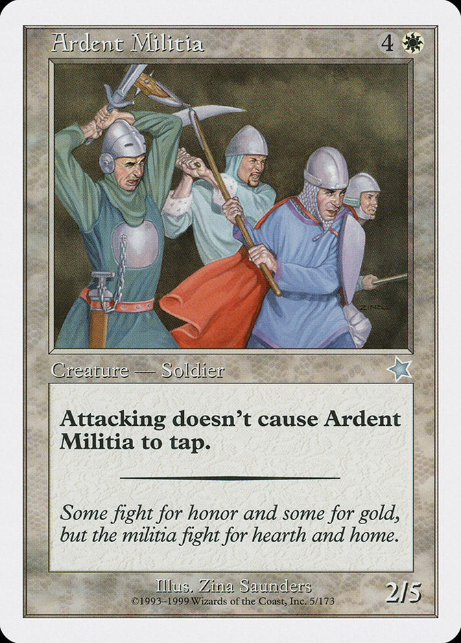 Ardent Militia [Starter 1999] | Pegasus Games WI