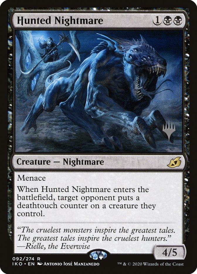 Hunted Nightmare (Promo Pack) [Ikoria: Lair of Behemoths Promos] | Pegasus Games WI