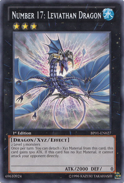 Number 17: Leviathan Dragon [BP01-EN027] Rare | Pegasus Games WI