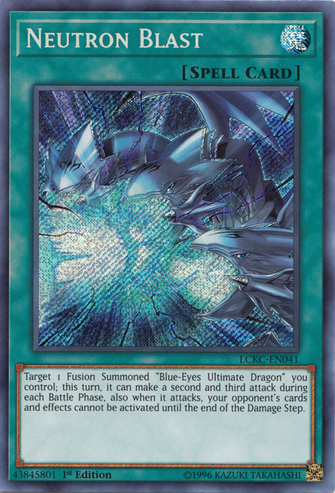 Neutron Blast [LCKC-EN041] Secret Rare | Pegasus Games WI