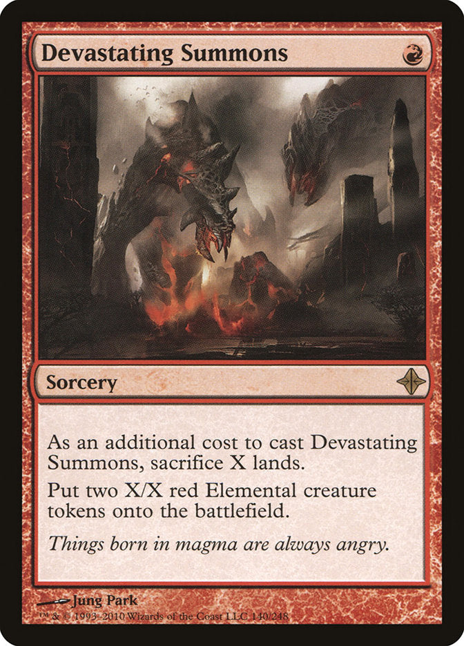 Devastating Summons [Rise of the Eldrazi] | Pegasus Games WI