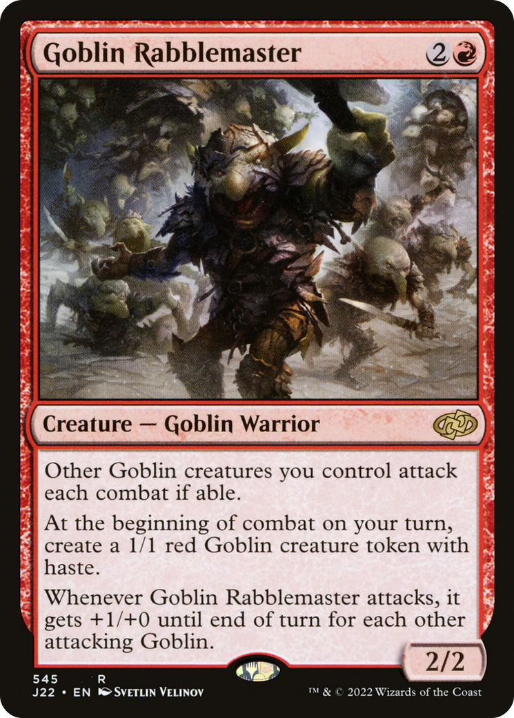 Goblin Rabblemaster [Jumpstart 2022] | Pegasus Games WI