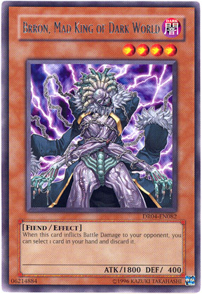 Brron, Mad King of Dark World [DR04-EN082] Rare | Pegasus Games WI