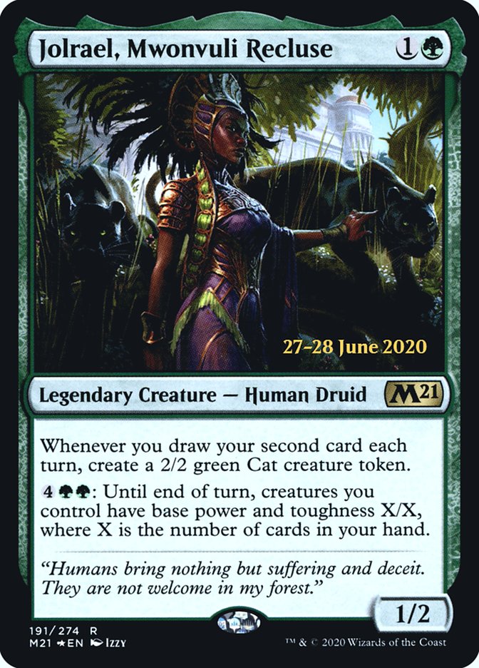 Jolrael, Mwonvuli Recluse [Core Set 2021 Prerelease Promos] | Pegasus Games WI