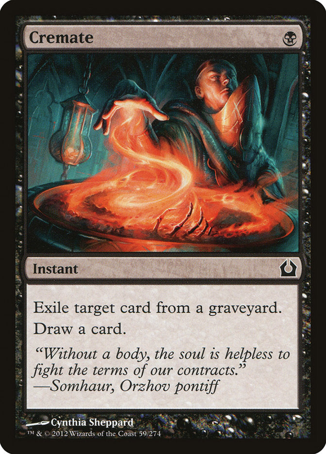 Cremate [Return to Ravnica] | Pegasus Games WI