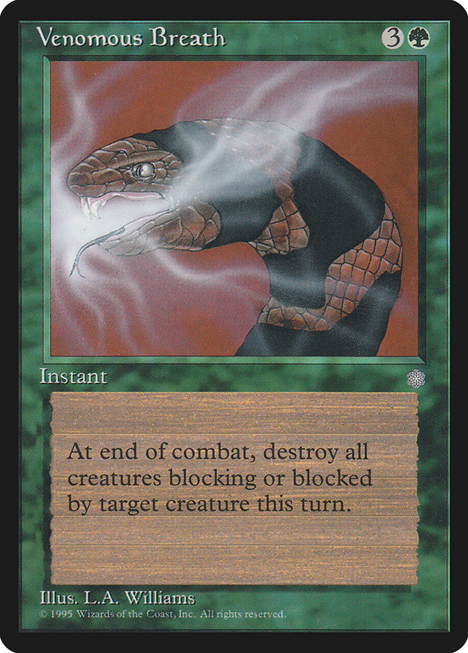 Venomous Breath [Ice Age] | Pegasus Games WI