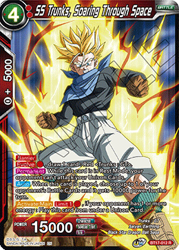 SS Trunks, Soaring Through Space (BT17-012) [Ultimate Squad] | Pegasus Games WI