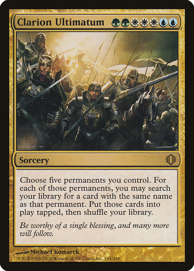 Clarion Ultimatum [Shards of Alara] | Pegasus Games WI
