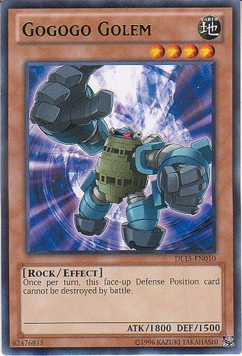 Gogogo Golem (Green) [DL15-EN010] Rare | Pegasus Games WI