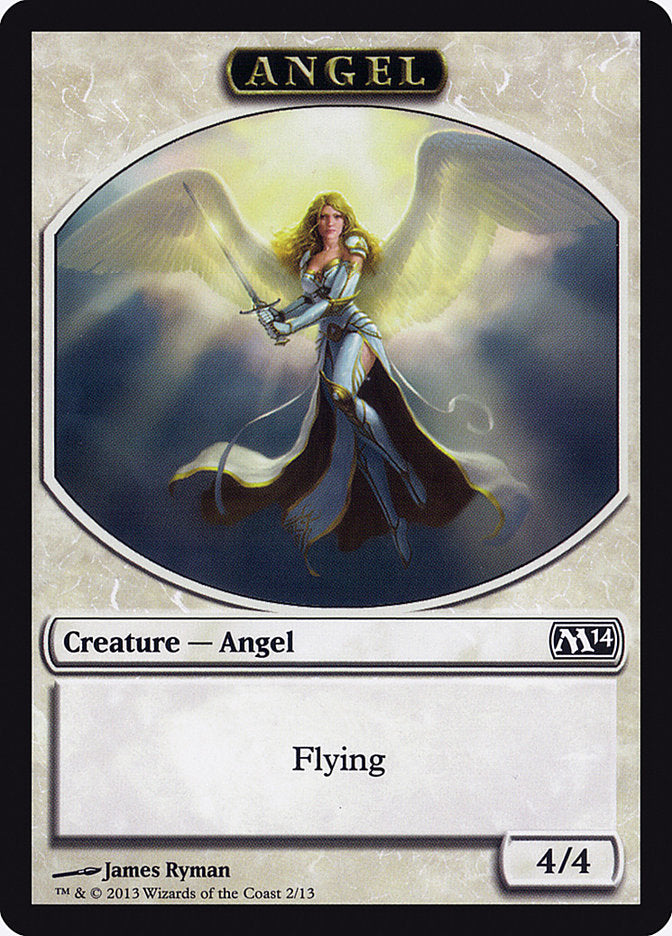 Angel Token [Magic 2014 Tokens] | Pegasus Games WI