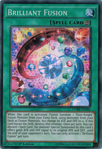 Brilliant Fusion [CORE-EN056] Super Rare | Pegasus Games WI