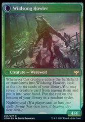 Howlpack Piper // Wildsong Howler [Innistrad: Crimson Vow Prerelease Promos] | Pegasus Games WI