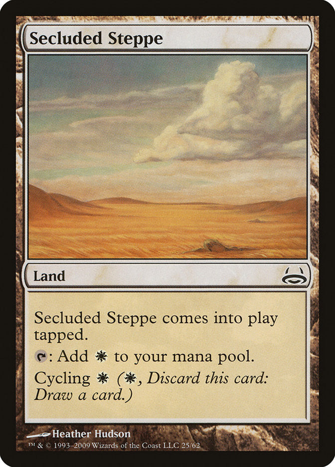 Secluded Steppe [Duel Decks: Divine vs. Demonic] | Pegasus Games WI