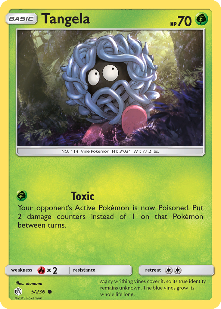 Tangela (5/236) [Sun & Moon: Cosmic Eclipse] | Pegasus Games WI