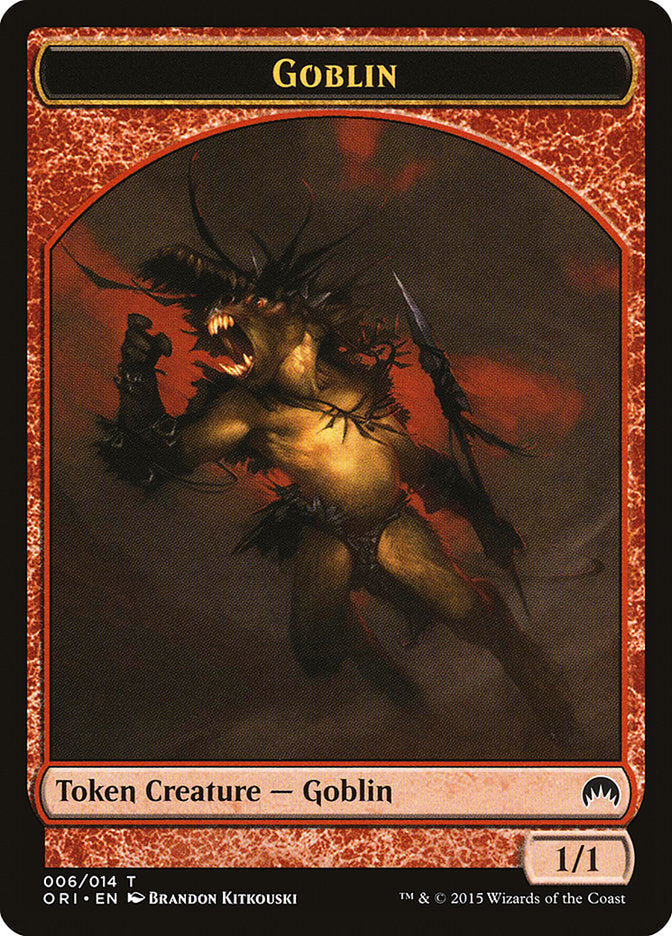 Goblin Token [Magic Origins Tokens] | Pegasus Games WI