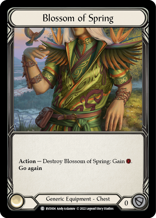 Blossom of Spring [RVD004] (Classic Battles: Rhinar vs Dorinthea)  Rainbow Foil | Pegasus Games WI