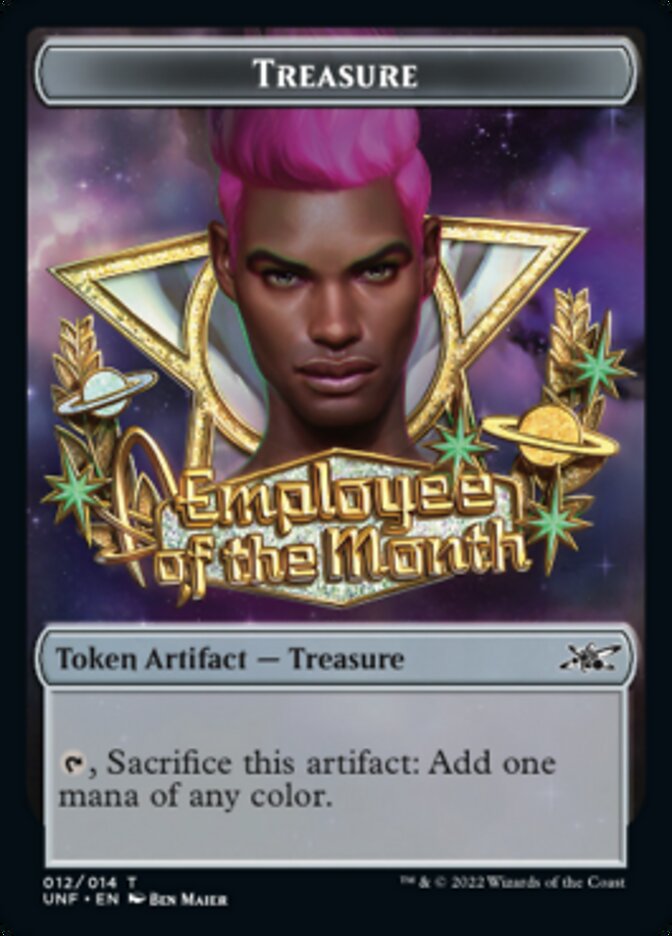 Treasure (012) Token [Unfinity Tokens] | Pegasus Games WI