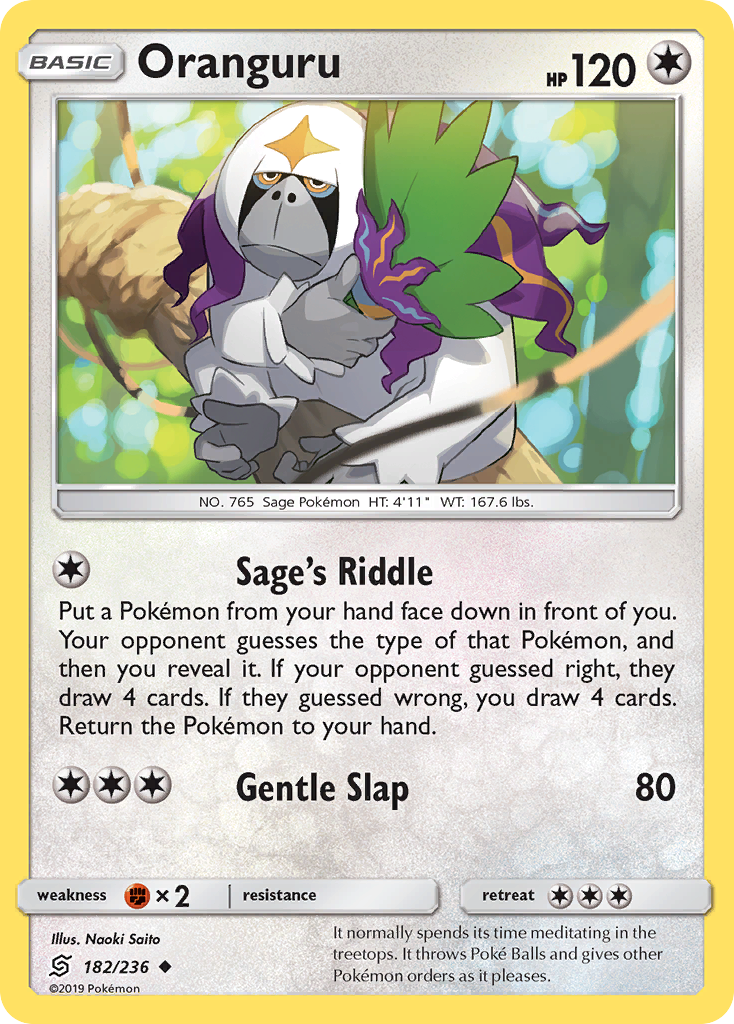 Oranguru (182/236) [Sun & Moon: Unified Minds] | Pegasus Games WI