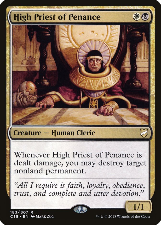 High Priest of Penance [Commander 2018] | Pegasus Games WI