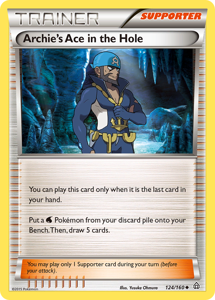 Archie's Ace in the Hole (124/160) [XY: Primal Clash] | Pegasus Games WI