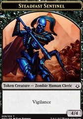 Steadfast Sentinel // Zombie Double-Sided Token [Hour of Devastation Tokens] | Pegasus Games WI