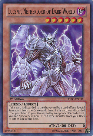 Lucent, Netherlord of Dark World [PRIO-EN031] Super Rare | Pegasus Games WI