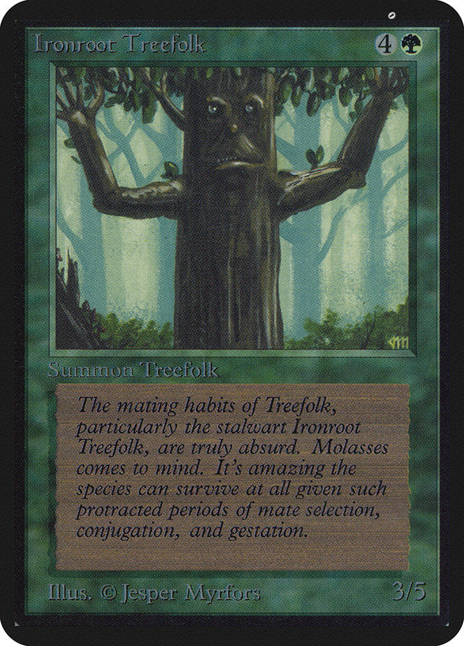 Ironroot Treefolk [Alpha Edition] | Pegasus Games WI