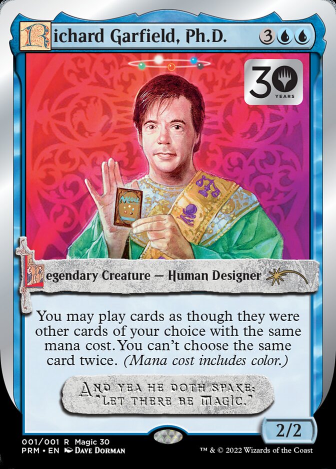 Richard Garfield, Ph.D. [30th Anniversary Promos] | Pegasus Games WI