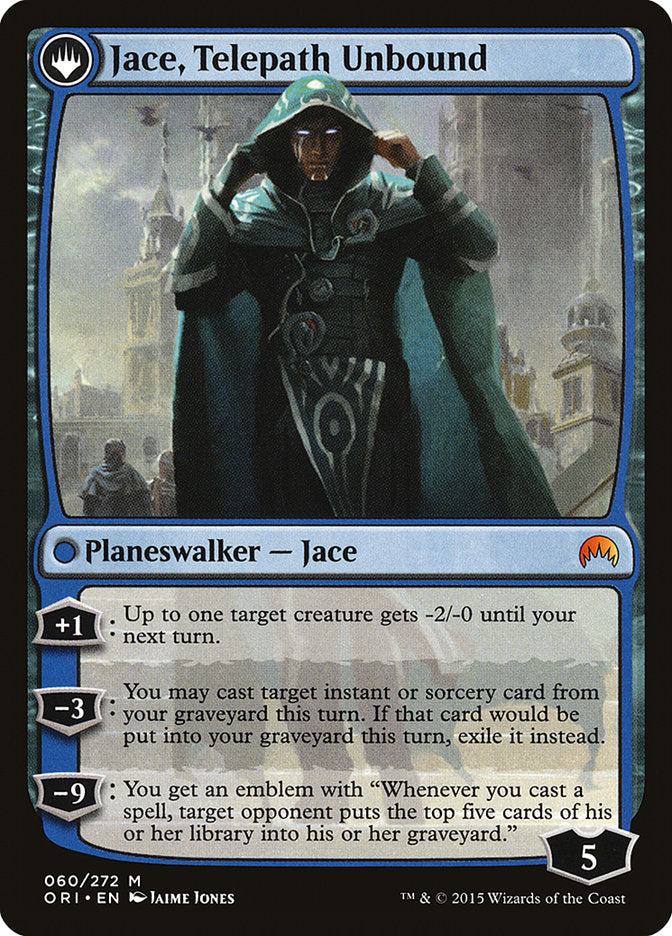 Jace, Vryn's Prodigy // Jace, Telepath Unbound [Magic Origins] | Pegasus Games WI