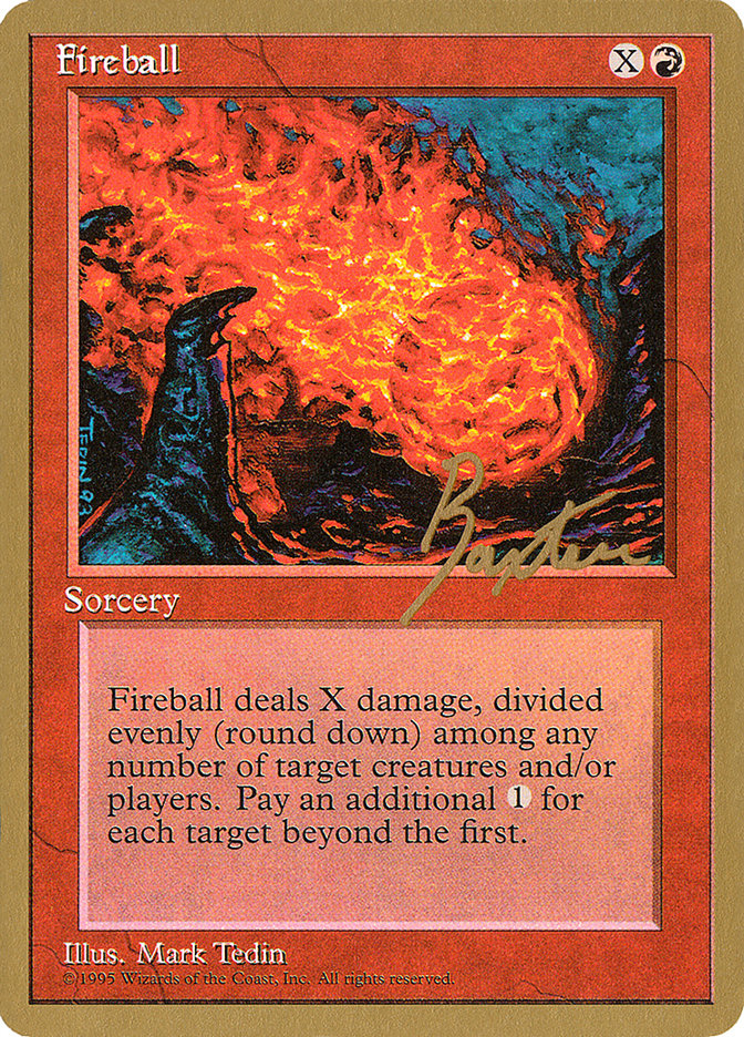 Fireball (George Baxter) [Pro Tour Collector Set] | Pegasus Games WI