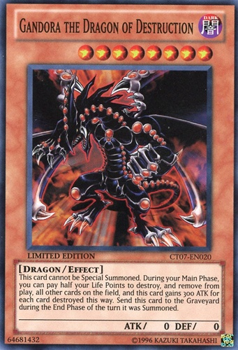 Gandora the Dragon of Destruction [CT07-EN020] Super Rare | Pegasus Games WI