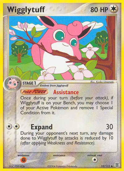 Wigglytuff (52/112) [EX: FireRed & LeafGreen] | Pegasus Games WI