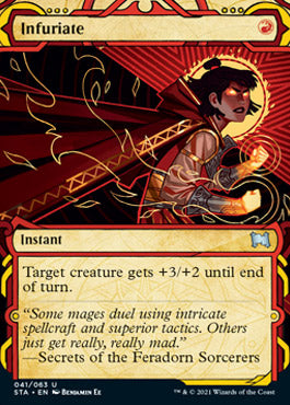 Infuriate (Foil Etched) [Strixhaven: School of Mages Mystical Archive] | Pegasus Games WI
