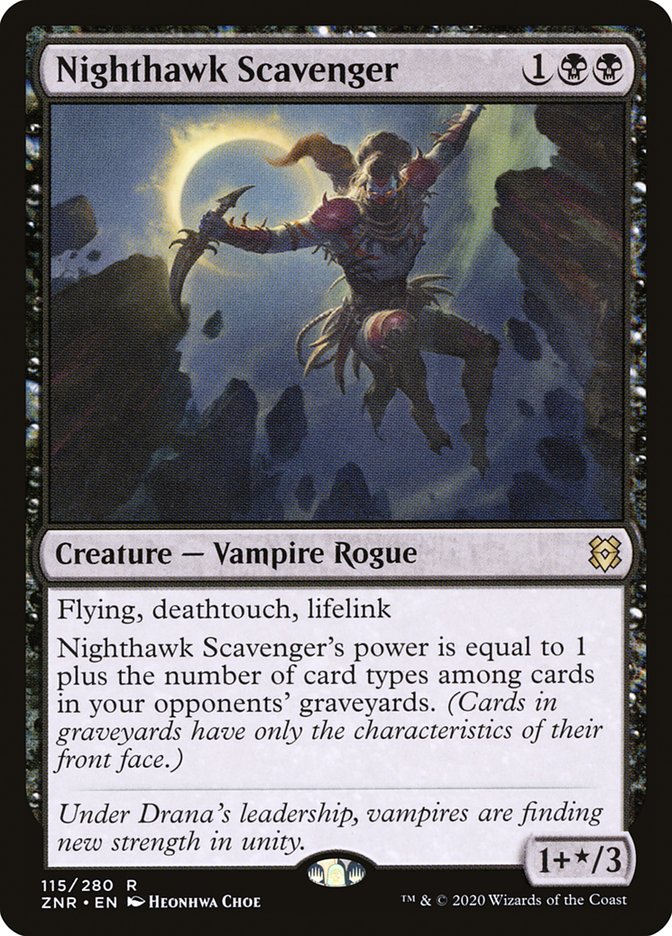 Nighthawk Scavenger [Zendikar Rising] | Pegasus Games WI