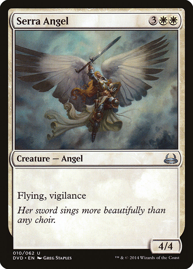 Serra Angel (Divine vs. Demonic) [Duel Decks Anthology] | Pegasus Games WI