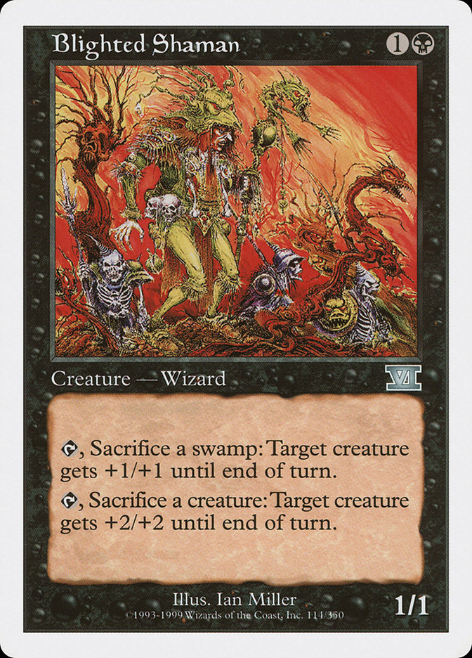 Blighted Shaman [Classic Sixth Edition] | Pegasus Games WI