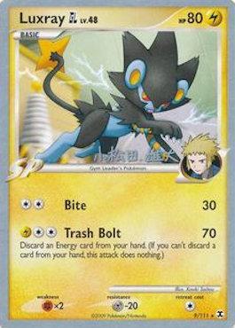 Luxray GL LV.48 (9/111) (LuxChomp of the Spirit - Yuta Komatsuda) [World Championships 2010] | Pegasus Games WI